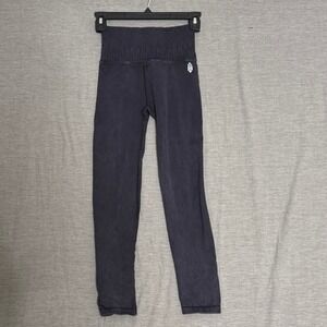 FP Movement High Rise Perforated Leggings Washed Black XS/S OB912205